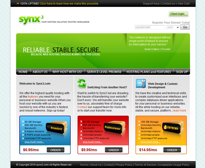 Synx3 Internet Solutions, Inc.