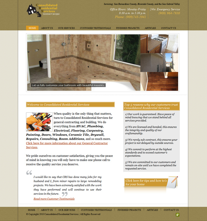 Consolidated Residential Services